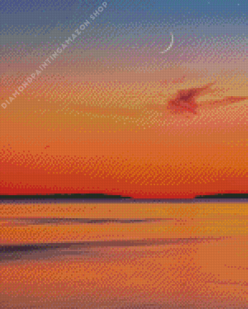 Sunset Landscape Diamond Painting