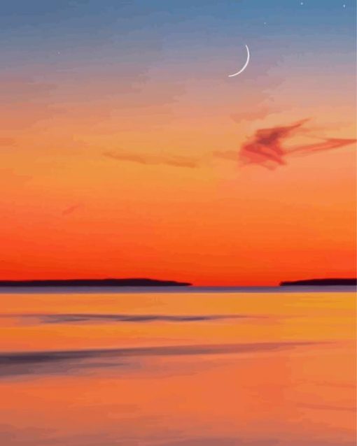 Sunset Landscape Diamond Painting