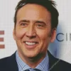 Smiling Nicolas Cage Diamond Painting