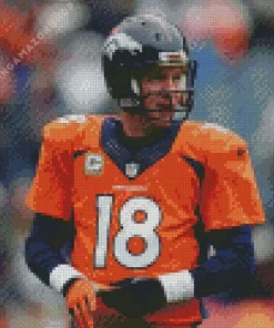 Peyton Manning Diamond Painting