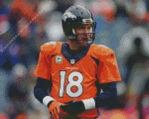 Peyton Manning Diamond Painting