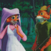 Robin Hood And Marian Diamond Painting