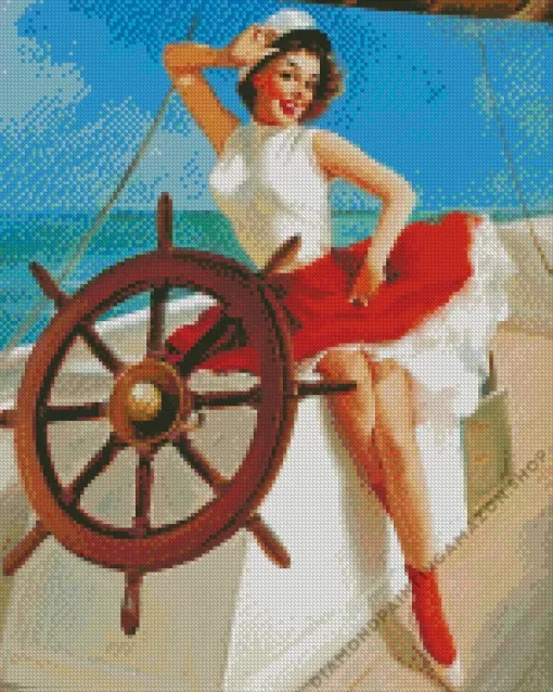 Gil Elvgren Diamond Painting