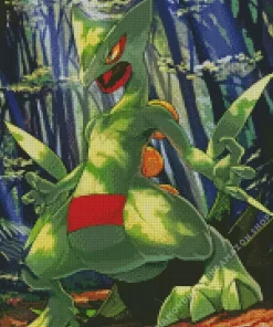 Sceptile Diamond Painting