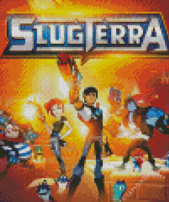 Slugterra Anime Diamond Painting