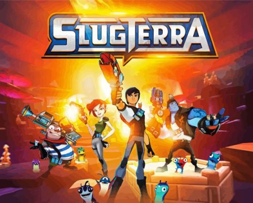 Slugterra Anime Diamond Painting