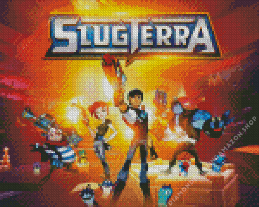 Slugterra Anime Diamond Painting