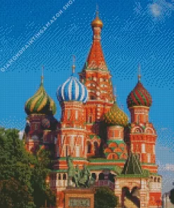 Big St Basils Cathedral Diamond Painting