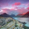 Sunset Wast Water Diamond Painting