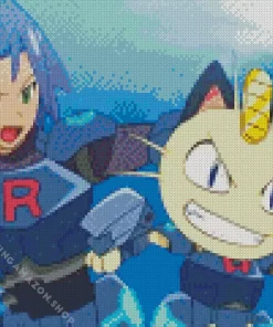 Team Rocket Diamond Painting