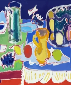 Long Table With Fruit Diamond Painting