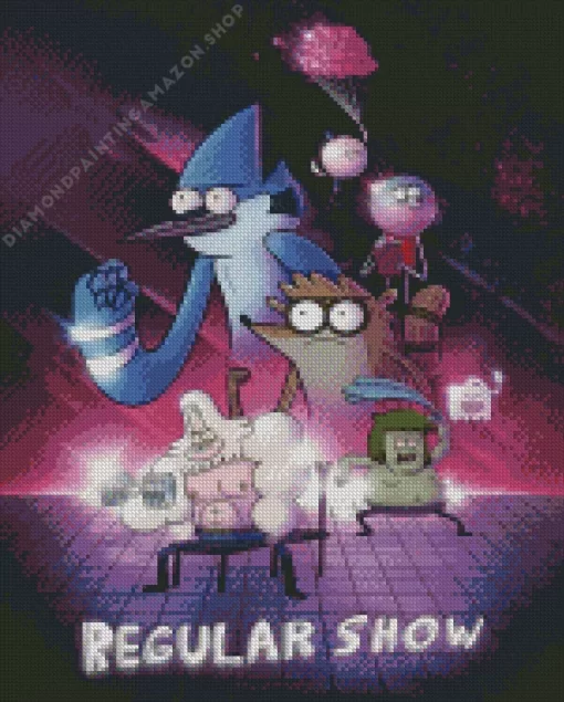 The Regular Show Diamond Painting