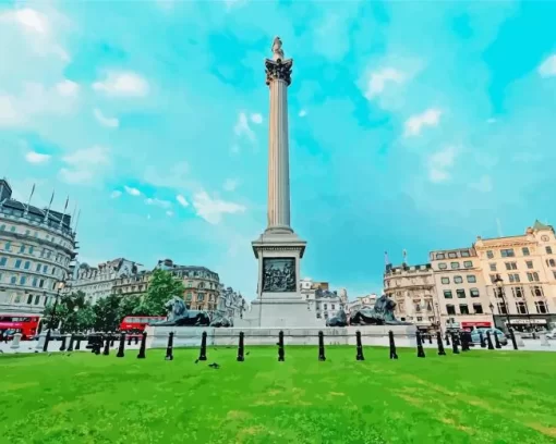 Trafalgar Square Diamond Painting