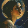 Vintage Girl Diamond Painting