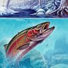 Steelhead Fish Diamond Painting