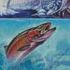 Steelhead Fish Diamond Painting