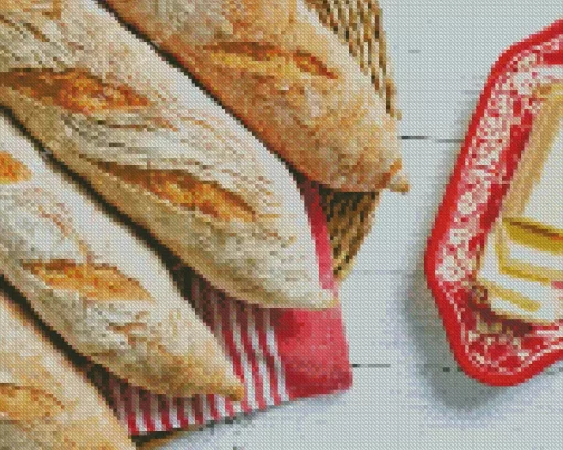 Baguettes Bread Diamond Painting