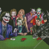 Batman Joker Playing Diamond Painting