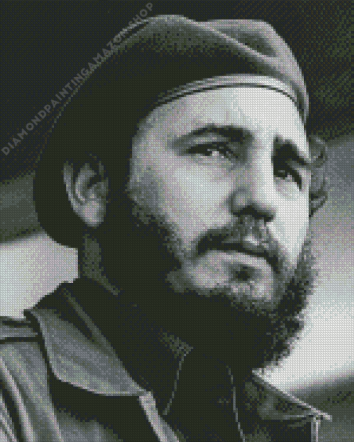 Fidel Castro Diamond Painting