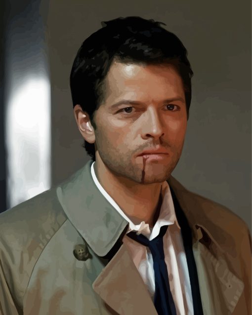 Castiel Supernatural Diamond Painting