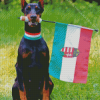 Doberman Dog Diamond Painting