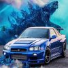 Nissan Skyline Gtr Diamond Painting