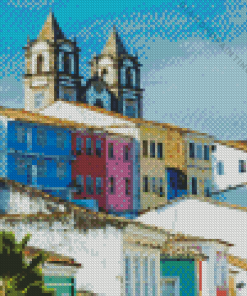 Pelourinho Wall Art Diamond Painting