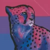 Pink Cheetah Diamond Painting