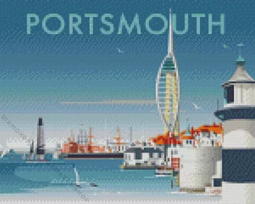 Portsmouth City Diamond Painting