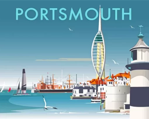 Portsmouth City Diamond Painting