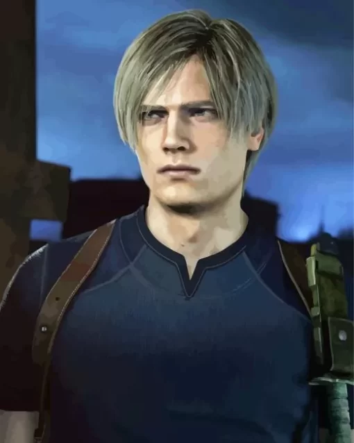 Character Leon Kennedy Diamond Painting