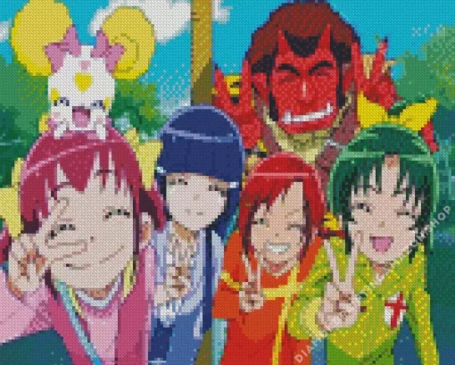 Smile Precure Diamond Painting