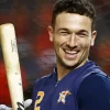 Smiling Alex Bregman Diamond Painting