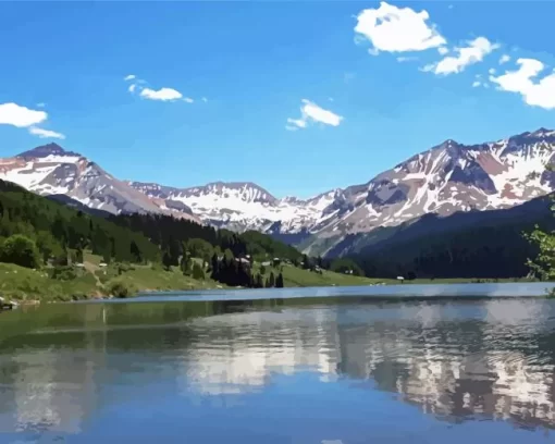 Trout Lake Diamond Painting