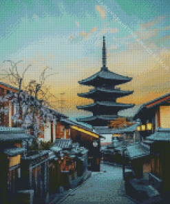 The Yasaka Pagoda Diamond Painting