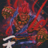 The Street Fighter Akuma Diamond Painting