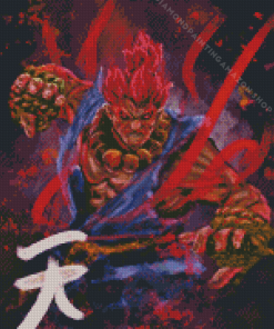 The Street Fighter Akuma Diamond Painting