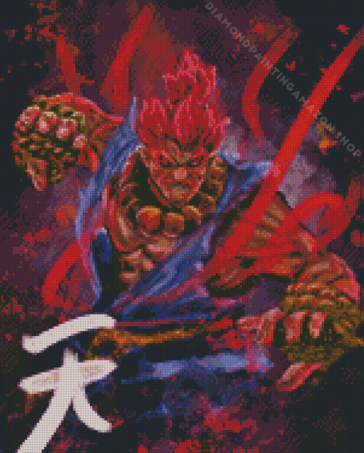 The Street Fighter Akuma Diamond Painting