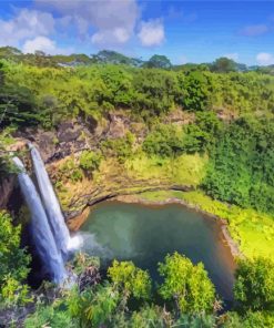 Wailua Falls Diamond Painting