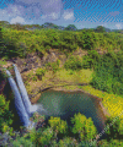 Wailua Falls Diamond Painting