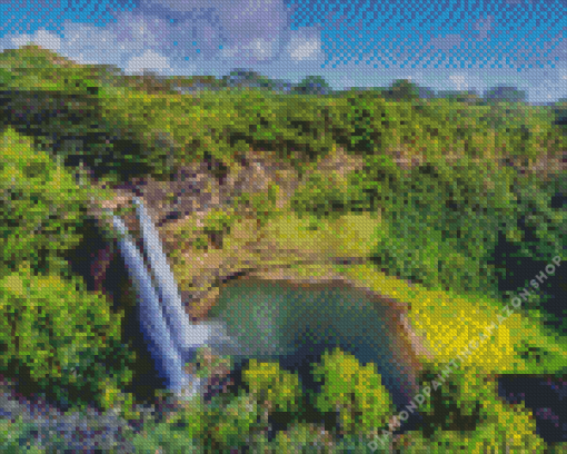 Wailua Falls Diamond Painting