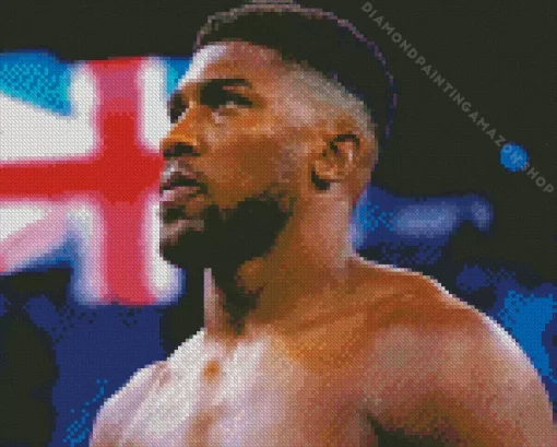 Strong Anthony Joshua Diamond Painting