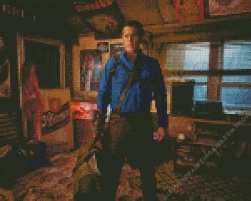 Ash Williams Diamond Painting