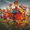 Chicken Run Diamond Painting