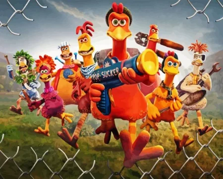 Chicken Run Diamond Painting