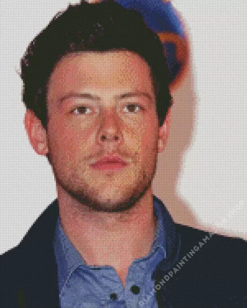 Famous Cory Monteith Diamond Painting