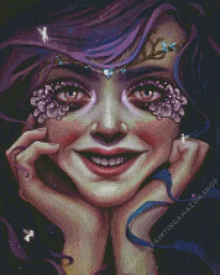 Crazy Lady Diamond Painting