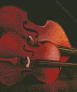 Double Bass Diamond Painting