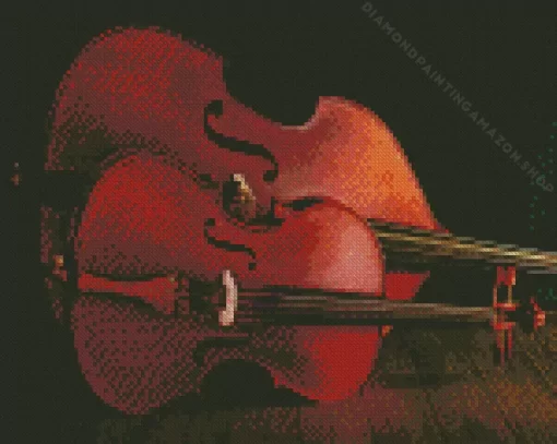 Double Bass Diamond Painting