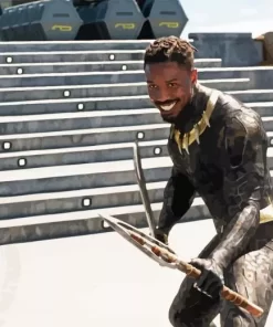 Strong Erik Killmonger Diamond Painting